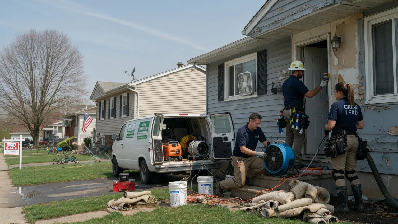 Flood Cleanup in Port Deposit, MD near me
